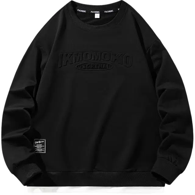 海尔斯 打底衫潮流休闲圆领长袖卫衣 男款