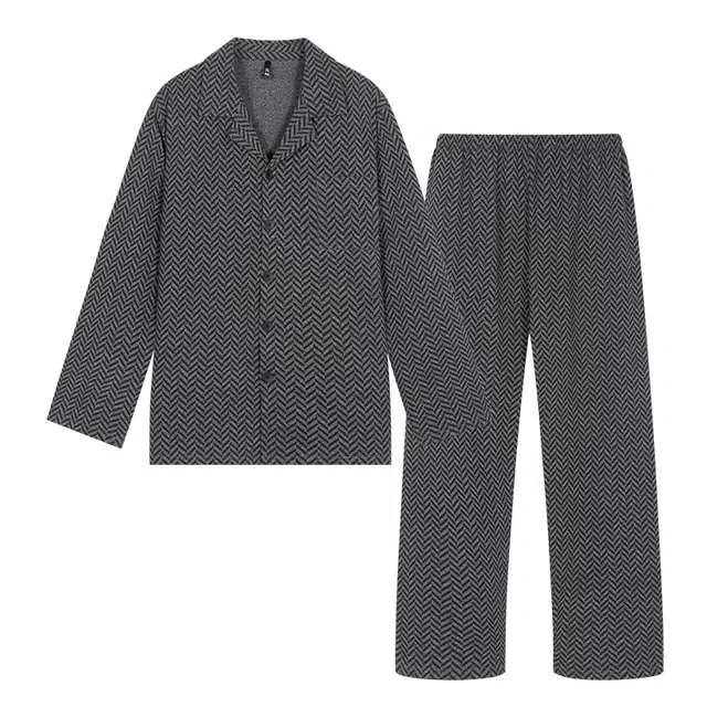 好福份 秋季高级感家居服套装 男款