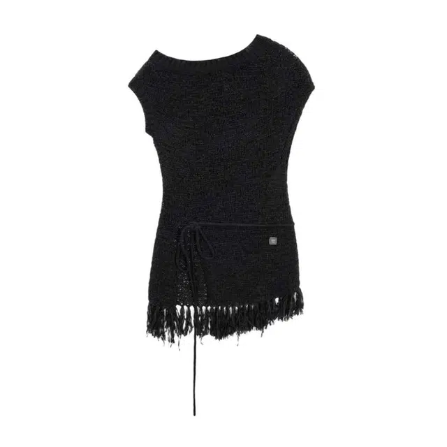 TREEMINGBIRD Slit Tassel Knit