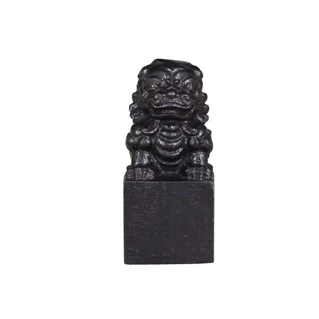 【精选物品】 缇克玺 古典工艺浪漫氛围个性定制私人狮子浪漫小众文艺氛围感 创意实用高级定制好运雕刻 檀木 摆件印章 男女同款情侣款