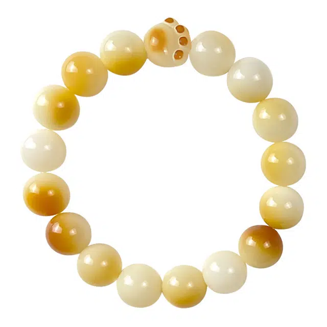 琛宬 【招财转运时来运转】诸事顺遂一帆风顺财源广进转运清新可爱猫爪新中式时尚百搭简#好运 菩提根 手串 女款