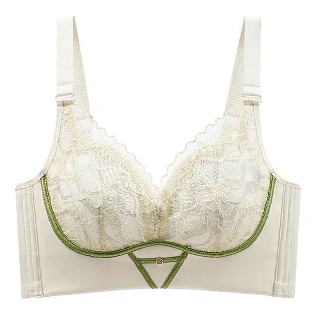 图兰朵 提拉调整型蕾丝小胸聚拢无痕网纱胸罩无钢圈上托美背文胸 女款