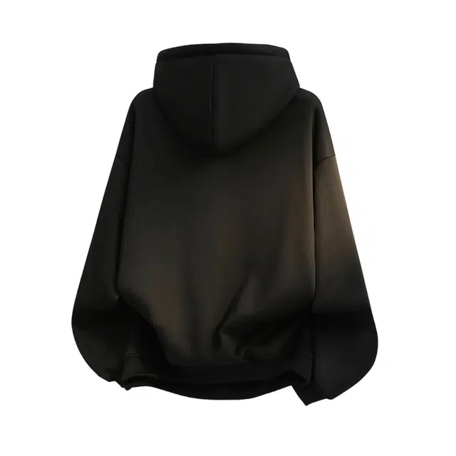 都市丽人 学院风纯色连帽套头宽松休闲百搭柔软舒适卫衣打底衣 男女同款