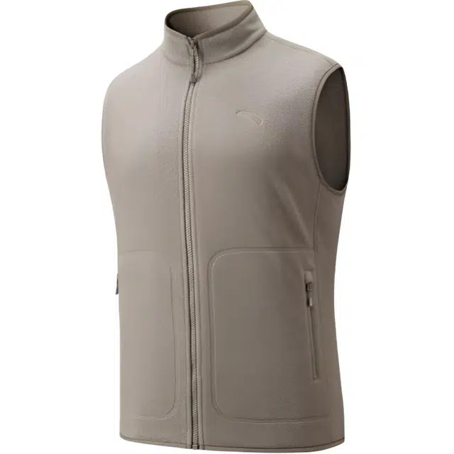 超级安踏 立领拉链纯色修身马甲 男款