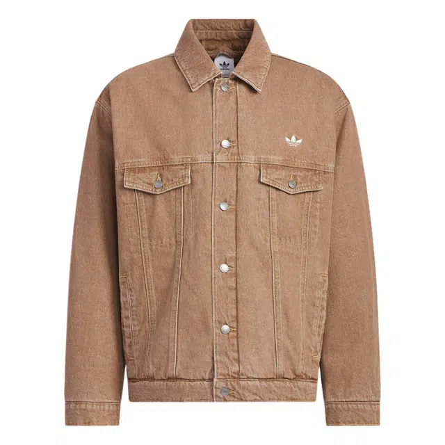 adidas originals WASHED DENIM PADDED JACKET ORIGINALS