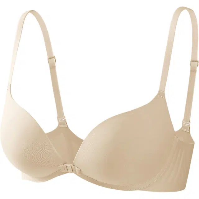 皇室品轩 粉底液无痕前扣隐形聚拢内衣女便携果冻胶无感圆润小胸显大文胸 女款