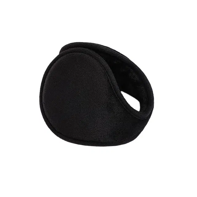 稻草人 防寒耳包加厚保暖户外骑行韩版简约百搭纯色 聚酯纤维 耳罩 男女同款情侣款