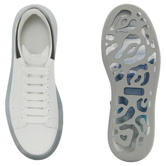 Alexander McQueen Leather Low-Top Sneakers