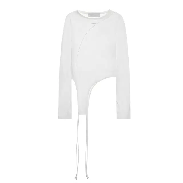 TREEMINGBIRD Garter Strap Long Sleeves T