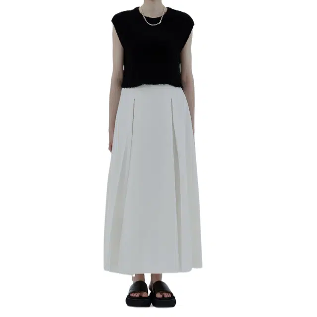 TREEMINGBIRD Gored Maxi Skirt