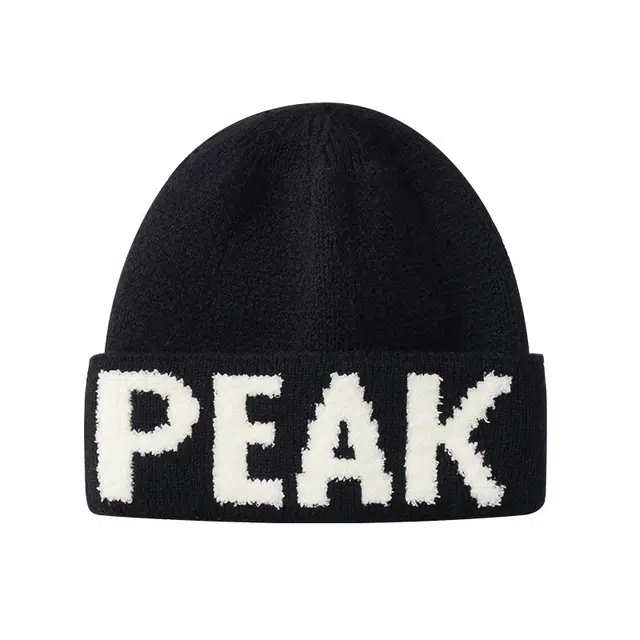 【礼盒可选】 匹克 舒适保暖 简约时尚 聚酯纤维 绒线帽 男女同款情侣款