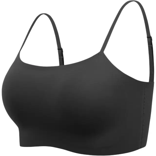 皇室品轩 无痕粉底液内衣女免穿轻透打底抹胸内搭外穿一体背心吊带文胸 女款