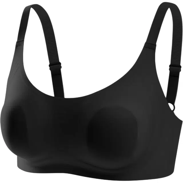 皇室品轩 超薄大胸显小无痕兔耳朵内衣聚拢提胸女防凸隐形胸罩显瘦美背文胸 女款