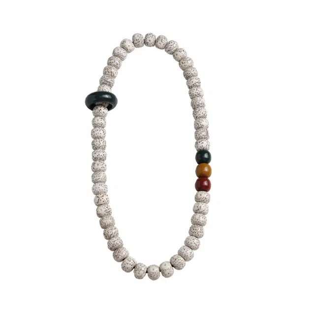 茂琼 招财进宝万事顺遂新中式国潮复古民族风手持念佛珠文玩阿拉善跑环盘玩时尚百搭潮流高级文玩#好运 星月菩提 手串 男款