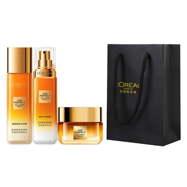 欧莱雅 小蜜罐水乳霜小样套装 紧致保湿修护补水