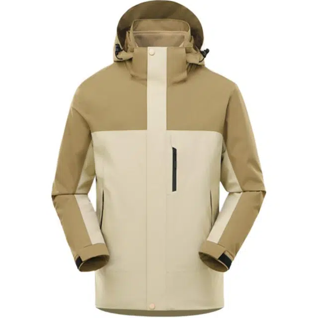 贵人鸟 极寒系列 防风防水保暖抓绒内胆风衣 男款