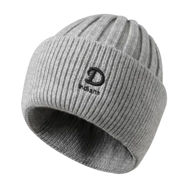 南极人 帽子秋冬保暖户外徒步登山冷帽护耳针织包头帽防风防寒套头潮韩版百搭 加厚 绒线帽 男女同款情侣款