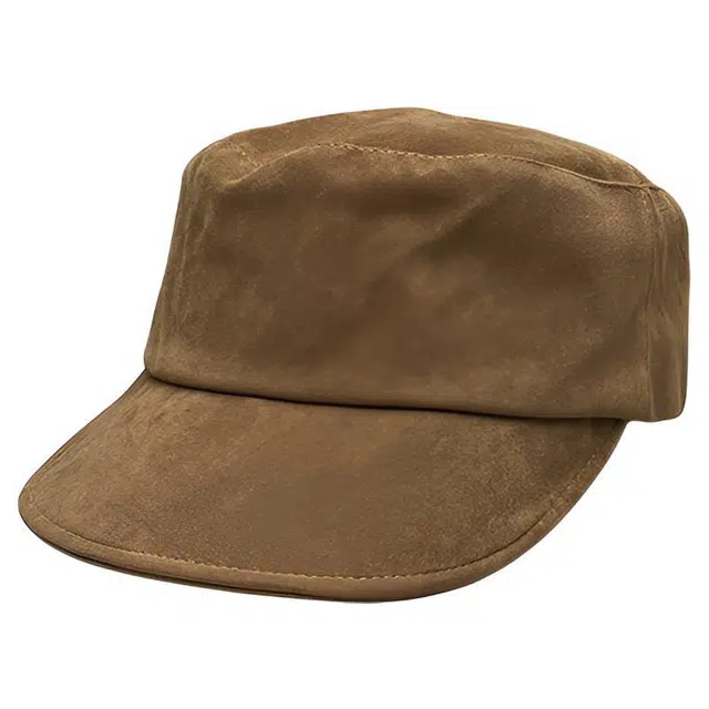 艾佳微 中古风美拉德平顶帽大头围时尚显白显脸小 涤纶 贝雷帽 男女同款情侣款