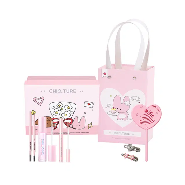 稚优泉 白日梦礼盒唇釉唇泥彩彩妆套装 易上色丝绒自然雾面镜面