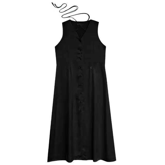 TREEMINGBIRD Strap Dart Long One-piece