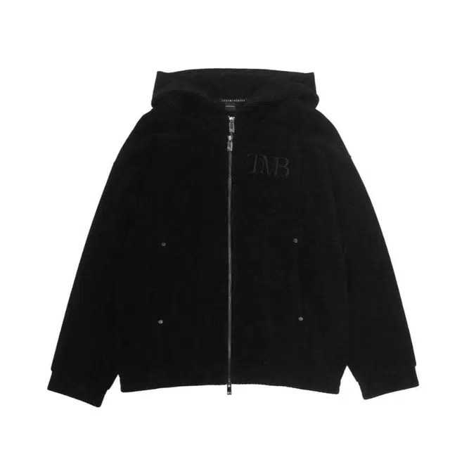 TREEMINGBIRD Velour Layered Zipper Set-up Jumper