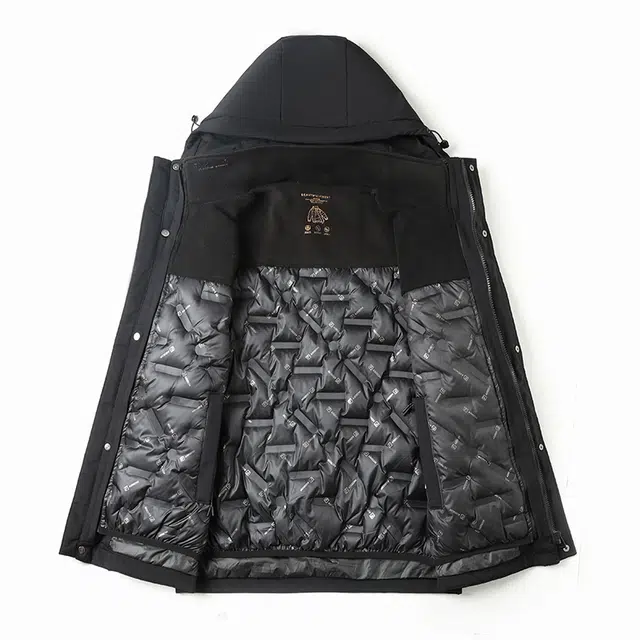 老爷车 简约经典商务羽绒服 男款