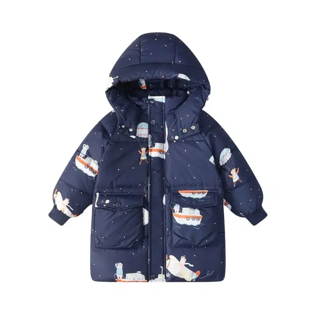 吉姆沃克羽绒服 卡通动漫连帽设计休闲保暖 儿童款