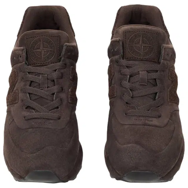 Stone Island x New Balance 574 Legacy Brown