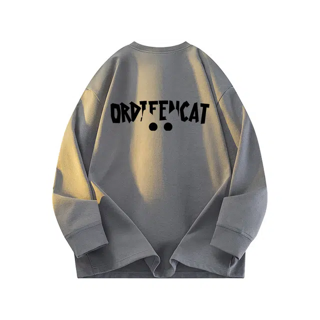 欧迪芬 经典简约美式街头复古山系户外潮流休闲百搭宽松柔软圆领长袖跑步登山训练透气套头高级感实穿干净帅气卫衣 男女同款