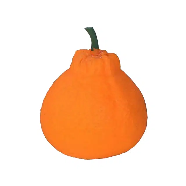 欧伊莲 大橘子仿真发泄解压休闲软回弹 捏捏乐按按乐