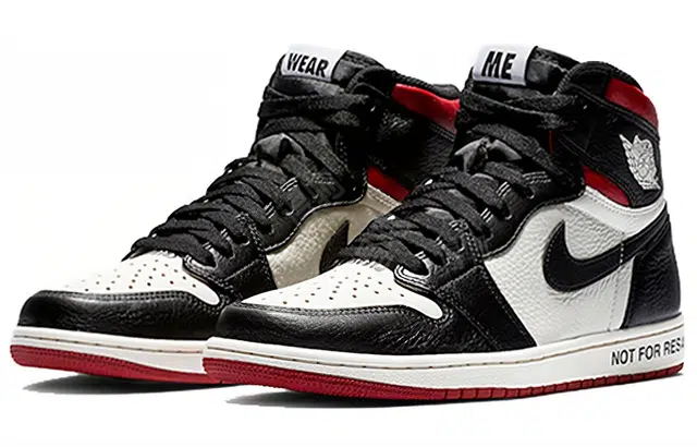 Jordan Air Jordan 1 Retro High NRG "Not For Resale" Black White Red