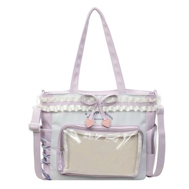 單倉 二次元小众多巴胺 布料 痛包 常规 女款 多色