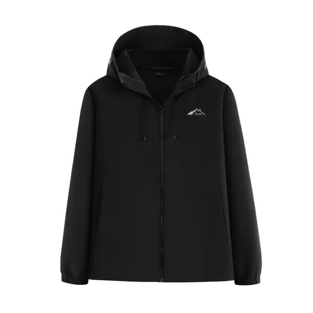 赛琪 纯色基础款可拆卸袖子两穿马甲休闲户外露营徒步跑步透气不闷汗防风防水轻量单层长袖登山服夹克外套 男女同款