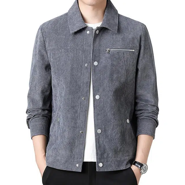 海尔斯 潮流青春流行时尚百搭休闲翻领夹克外套 男款