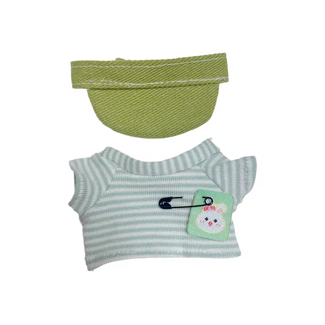 图米鱼 鸭舌帽短袖 迷你 可替换 娃衣着替