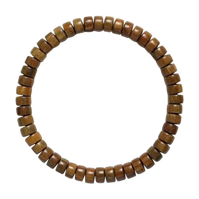 琛宬 【诸事顺遂】招财纳福一帆风顺平安喜乐有钱花过手留香转运素圈新中式复古文玩盘玩佛珠念珠#好运 绿檀 手串 男女同款情侣款