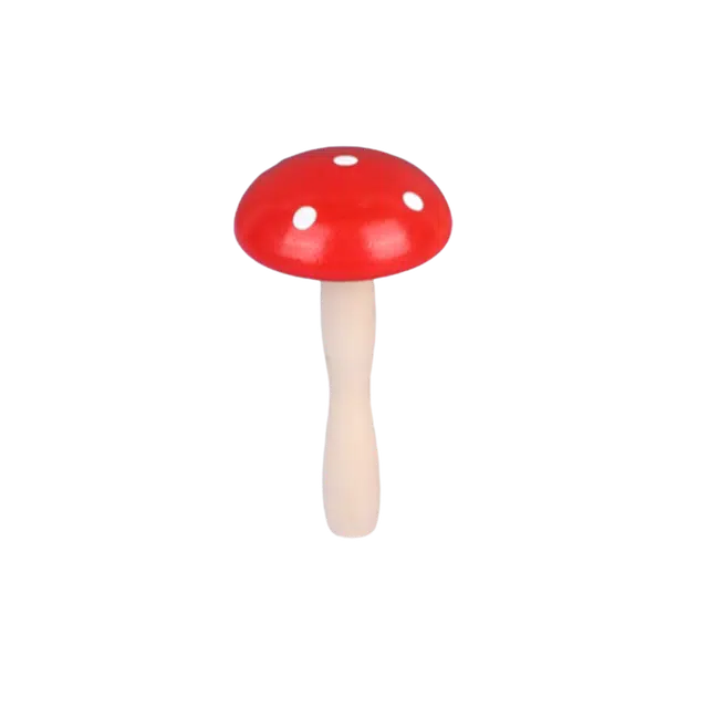 Tikxi Wooden Mushroom Desk Ornament
