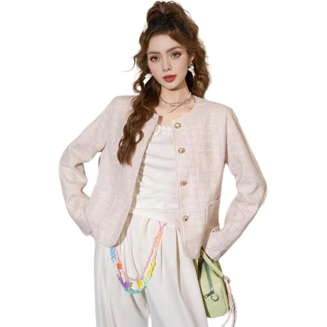 法文箱子 高级感小个子时尚夹克 女款