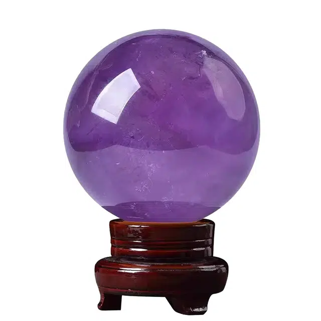 谧月珠宝 配高档底座九紫离火考试上岸祝学业金榜题名招财好运深紫通勤电视机办公室装饰品好运天然 紫水晶 摆件雕件 男女同款情侣款