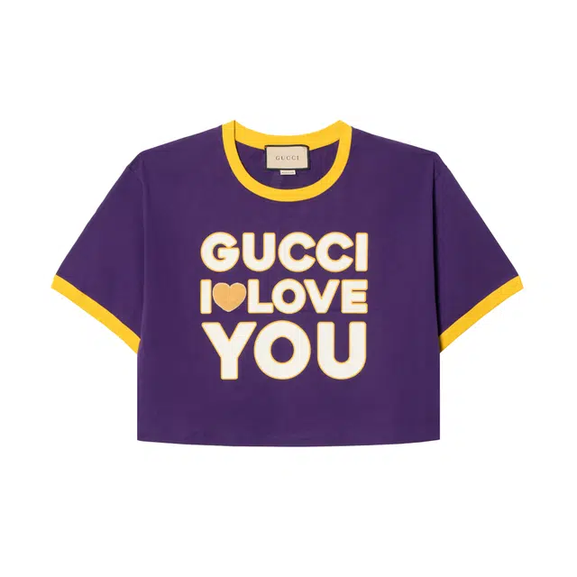 GUCCI SS23 Deep Purple Tee