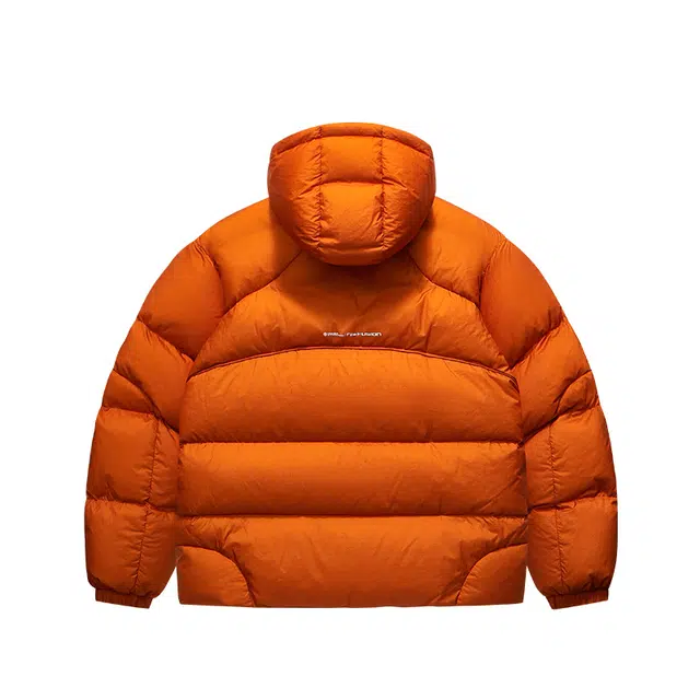 FILA Fusion Down Jacket Dark Clay Orange