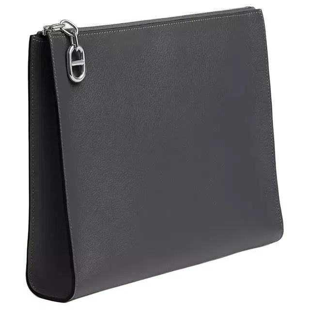 HERMES Zipengo GM Evercolor 85 Ardoise