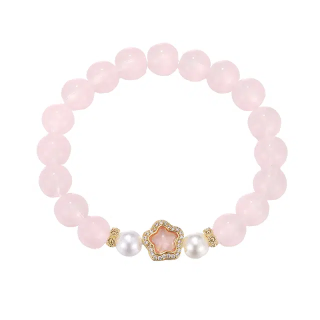 珂里 星星简约小众设计感高级感百搭气质时尚闪耀手工精致清冷感日常 琉璃 玉石手串 女款