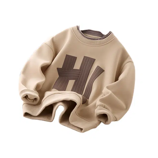 吉姆沃克卫衣 秋冬款儿童保暖上衣半高领打底衫中大童加绒