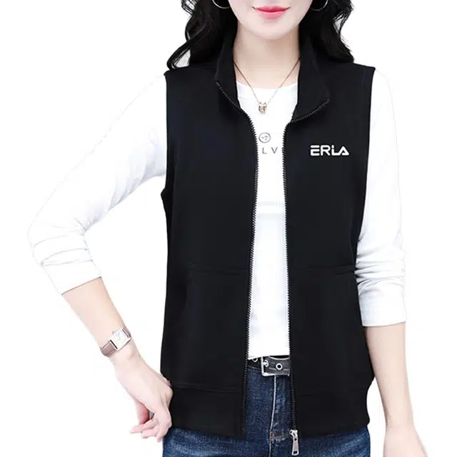 左岸 青春减龄简约舒适轻便修身显瘦免烫不皱柔软亲肤不挑身材循环透气品质休闲马甲 女款