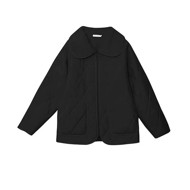 惟友 胖妹妹显瘦女装大码冬装棉服 加厚菱格外套胖女生穿搭胖女孩冬款 女款