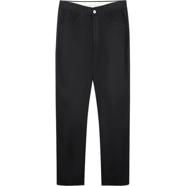 才子 男装全棉时尚简约舒适休闲裤 男款