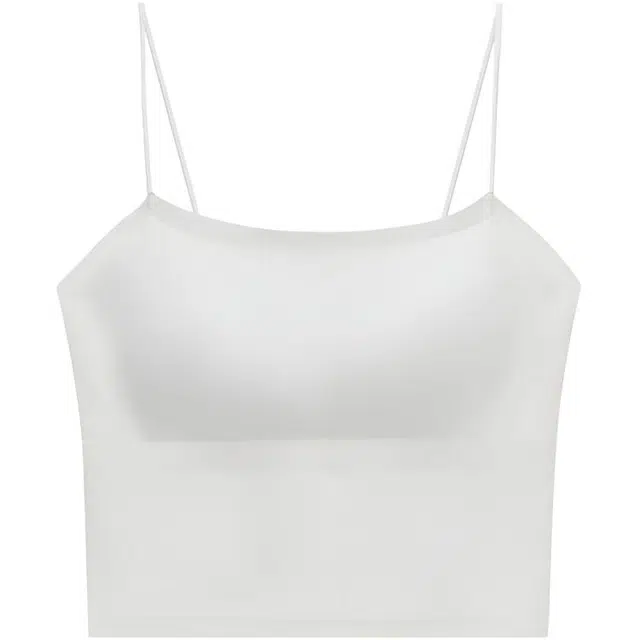 皇室品轩 芒果固定杯不跑杯性感美背内衣女裹胸舒适长款吊带背心款抹胸文胸 女款