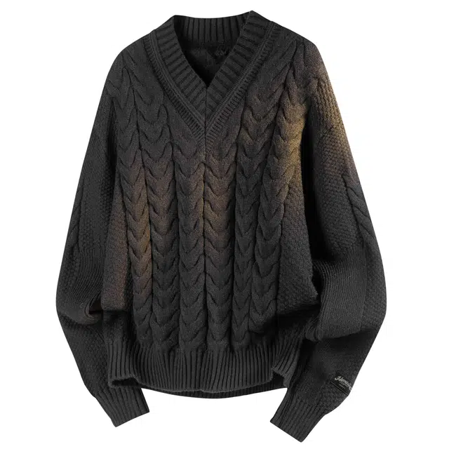 Honor of Kings Vintage Logo V-Neck Sweater