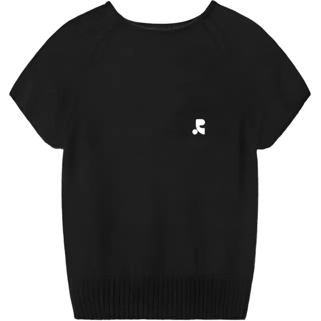 RestRecreation FW25 RAGLAN HALF SLEEVE KNIT TOP